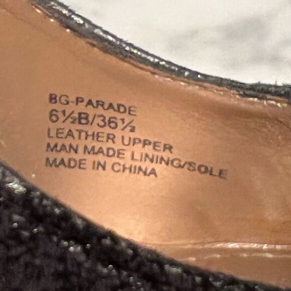 Pewter high heel platform shoes - Picture 8 of 9